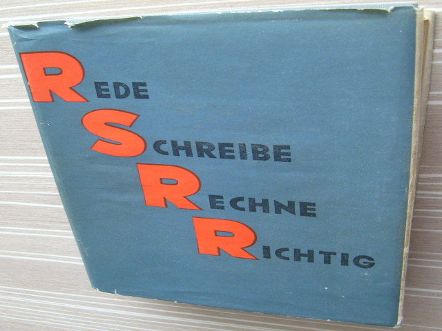 Rede, Schreibe, Rechne Richtig. Peters.